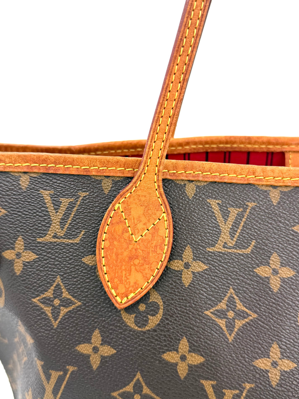 Pre-owned Louis Vuitton Monogram Neverfull MM - Authenticated