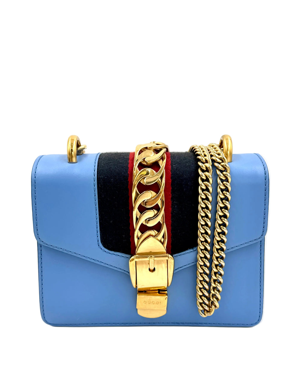 Gucci Sylvie Chain Shoulder Bag - Authenticated