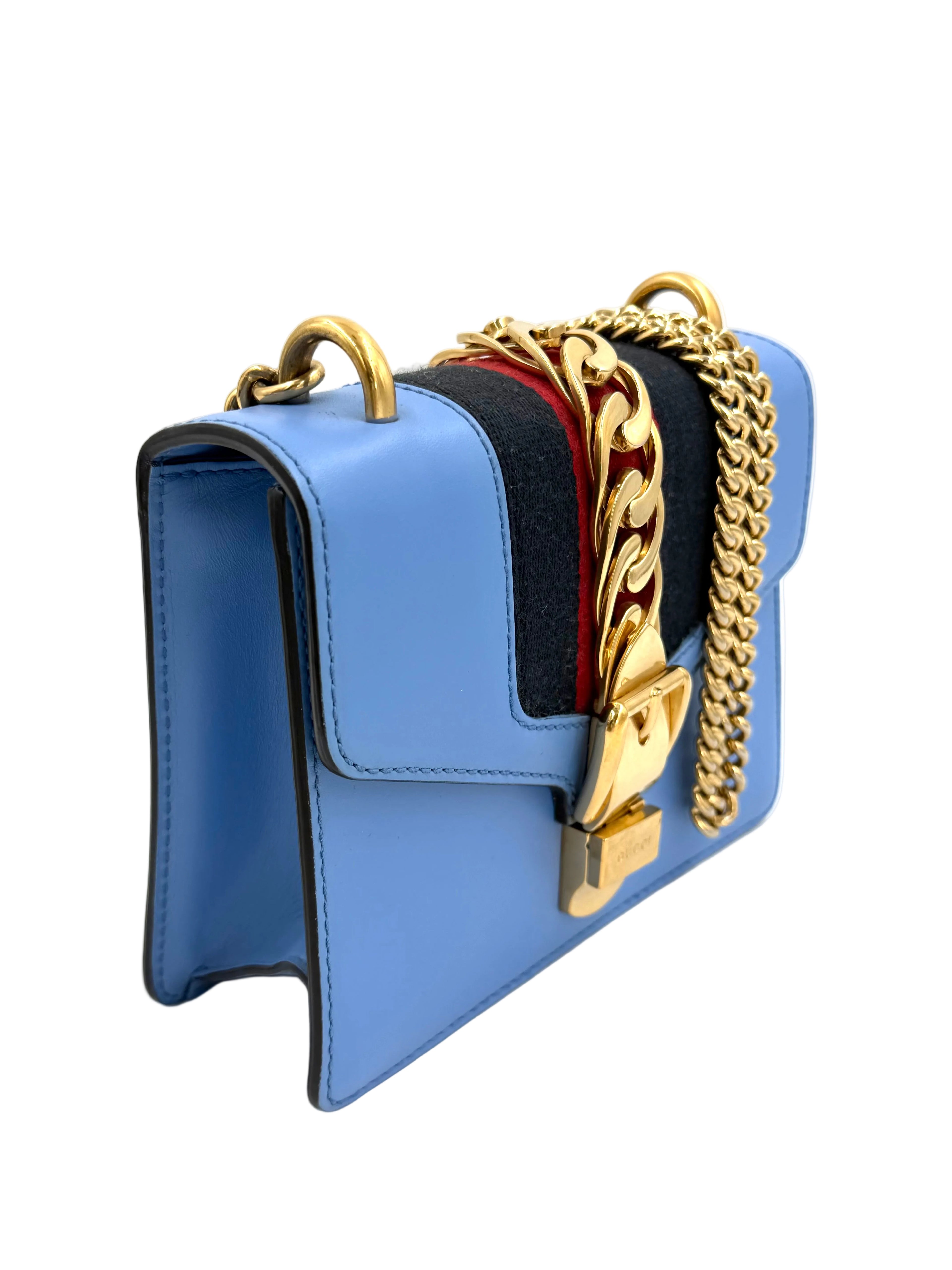 Gucci Sylvie Chain Shoulder Bag - Authenticated