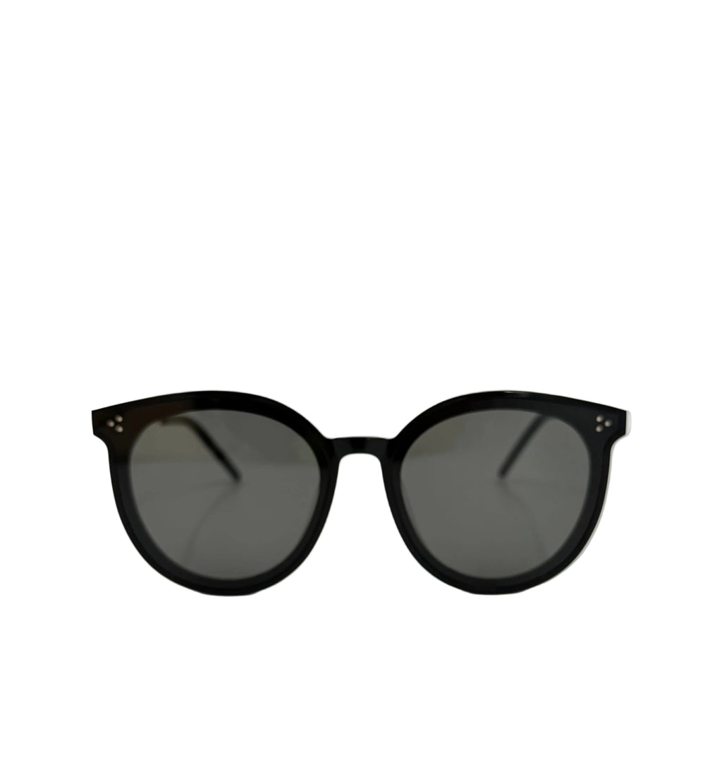 New Gentle Monster Sunglasses Solo 01 Round Acetate Frame Flat Lenses