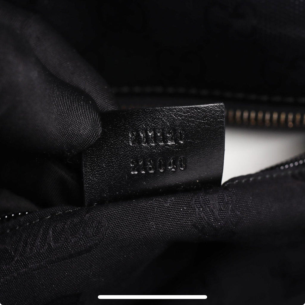 Pre-Owned Gucci Black Imprimé Large Tote Vintage GG Monogram - Authenticated