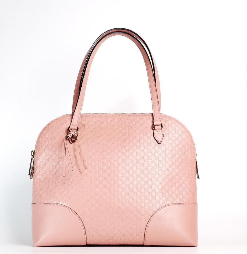 Pre-Owned Gucci Bree Dome Microguccissima Calfskin Shoulder Bag - Authenticated