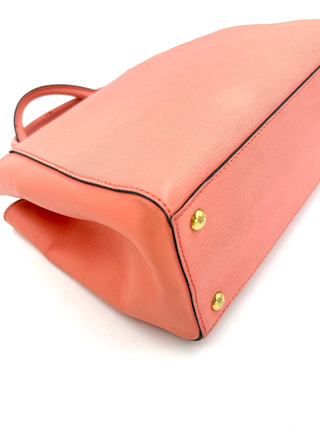 Pre-owned Fendi Pink Calfskin 2Jours Tote - Authenticated