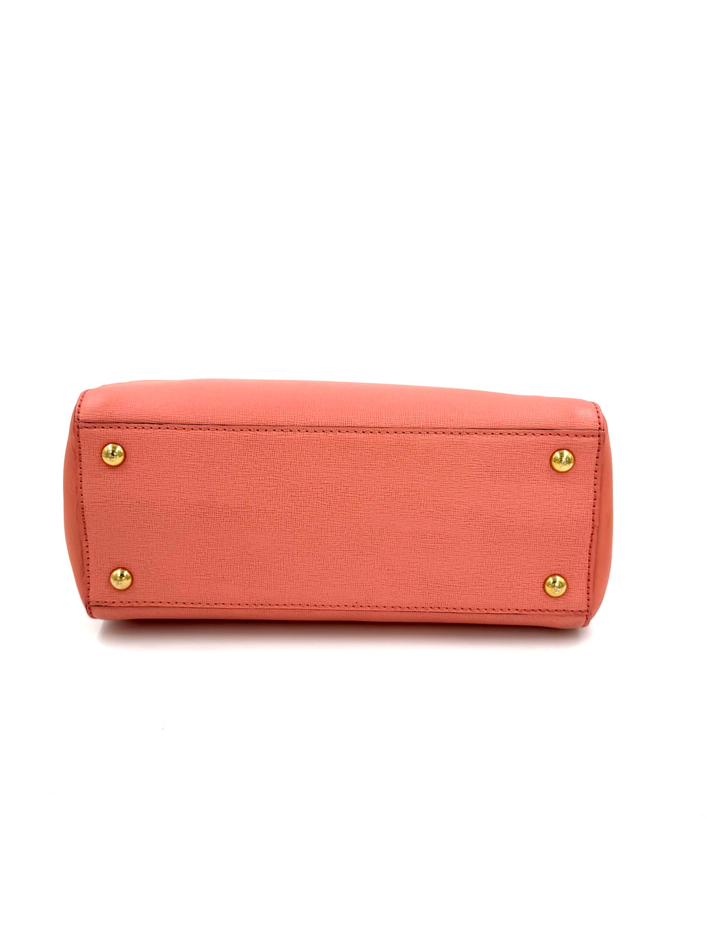 Pre-owned Fendi Pink Calfskin 2Jours Tote - Authenticated