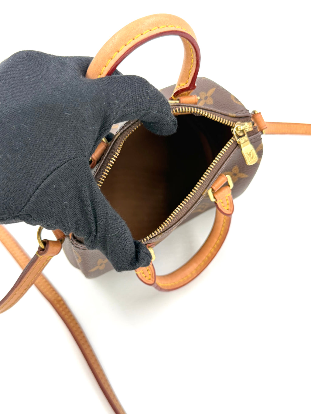 Pre-owned Louis Vuitton Speedy Nano - Authenticated