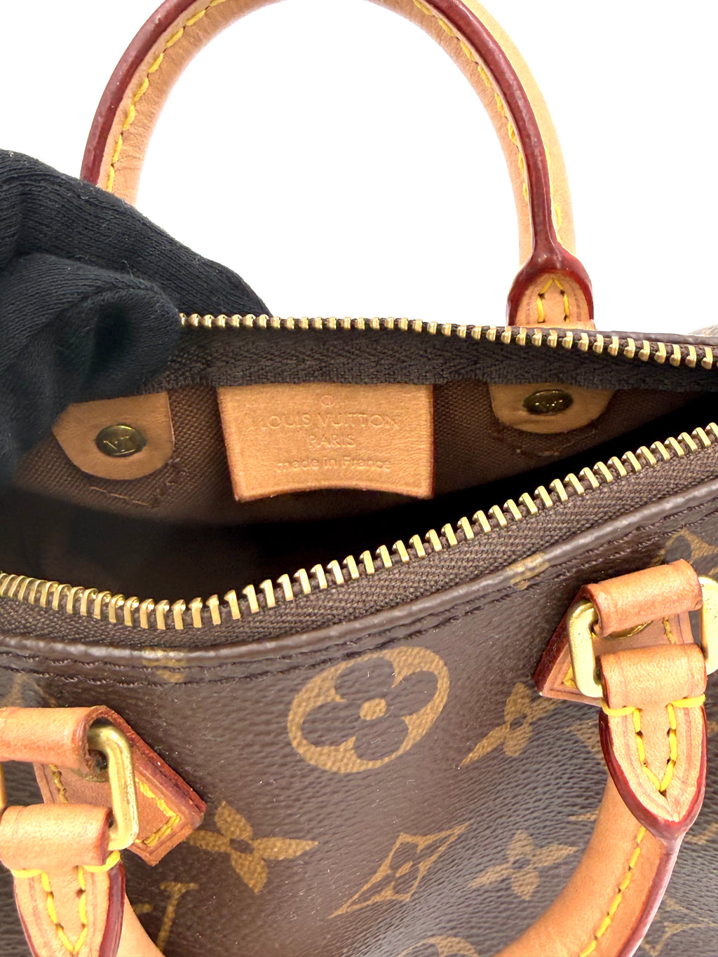 Pre-owned Louis Vuitton Speedy Nano - Authenticated