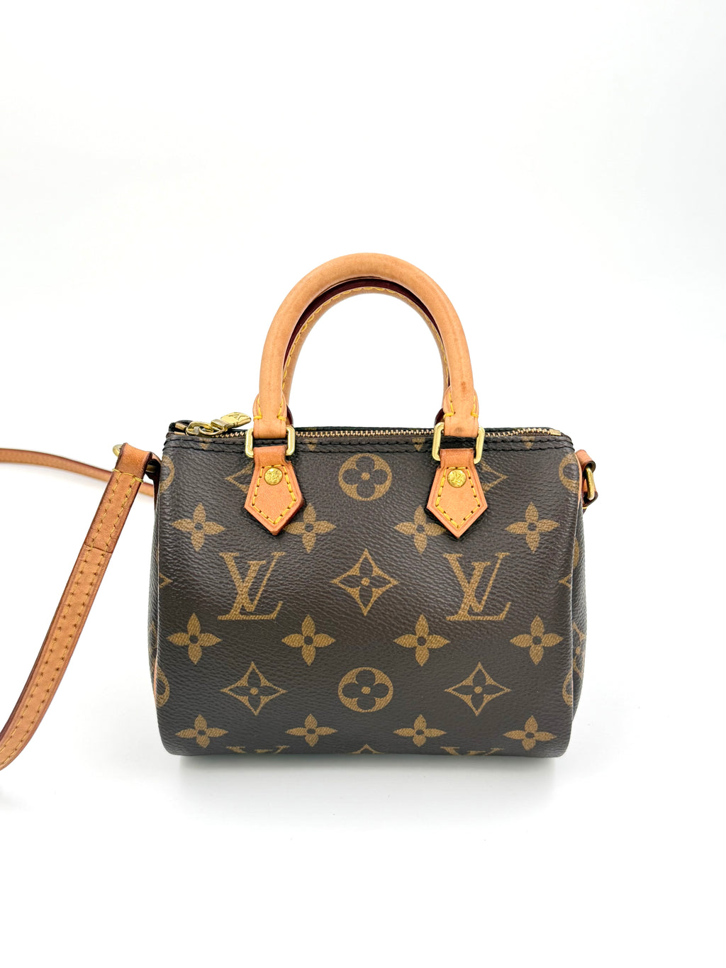 Pre-owned Louis Vuitton Speedy Nano - Authenticated