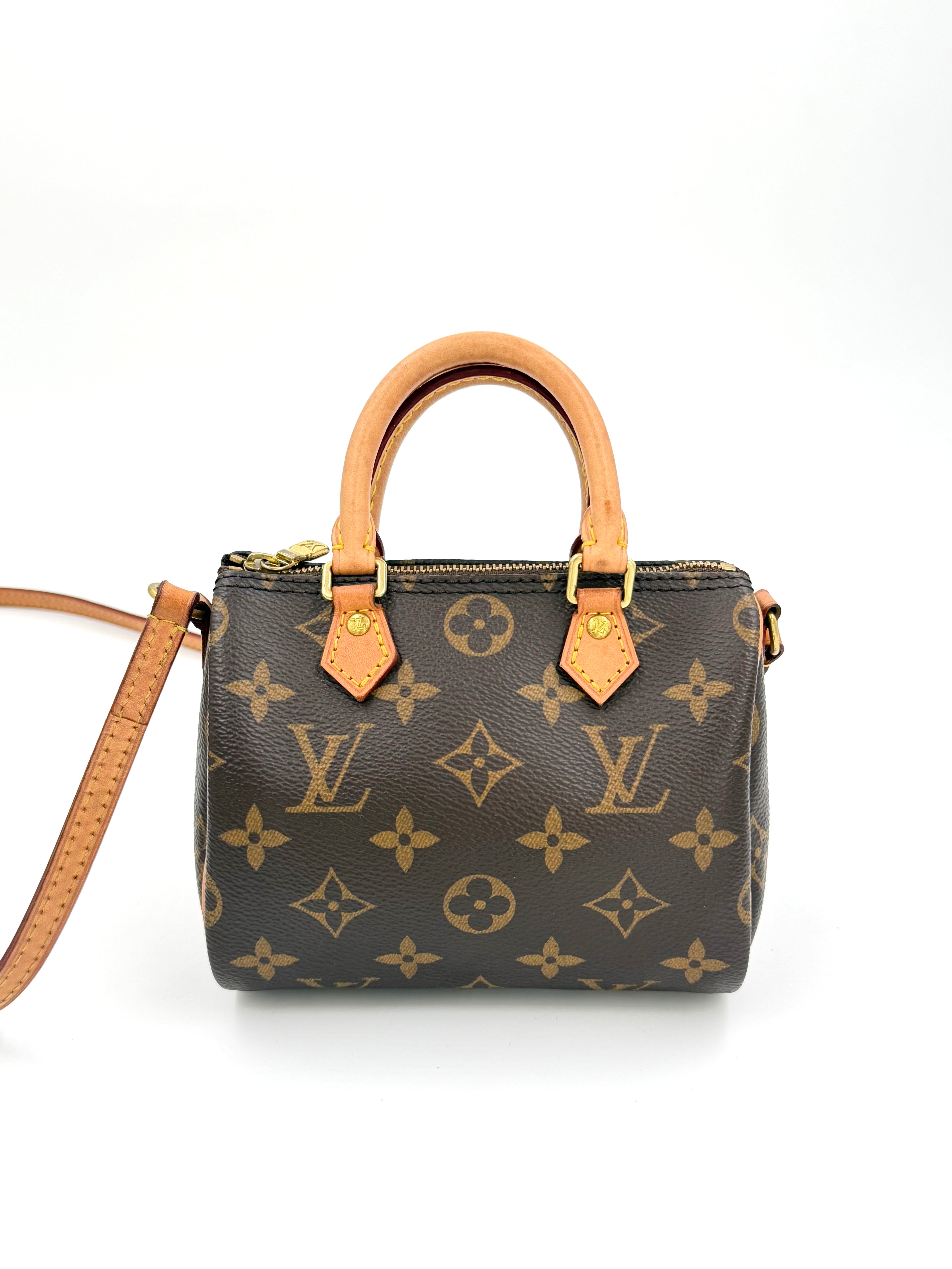 Pre-owned Louis Vuitton Speedy Nano - Authenticated