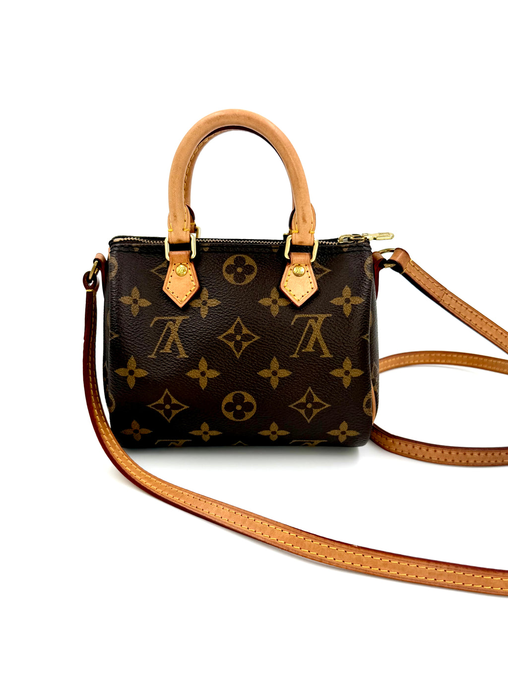 Pre-owned Louis Vuitton Speedy Nano - Authenticated