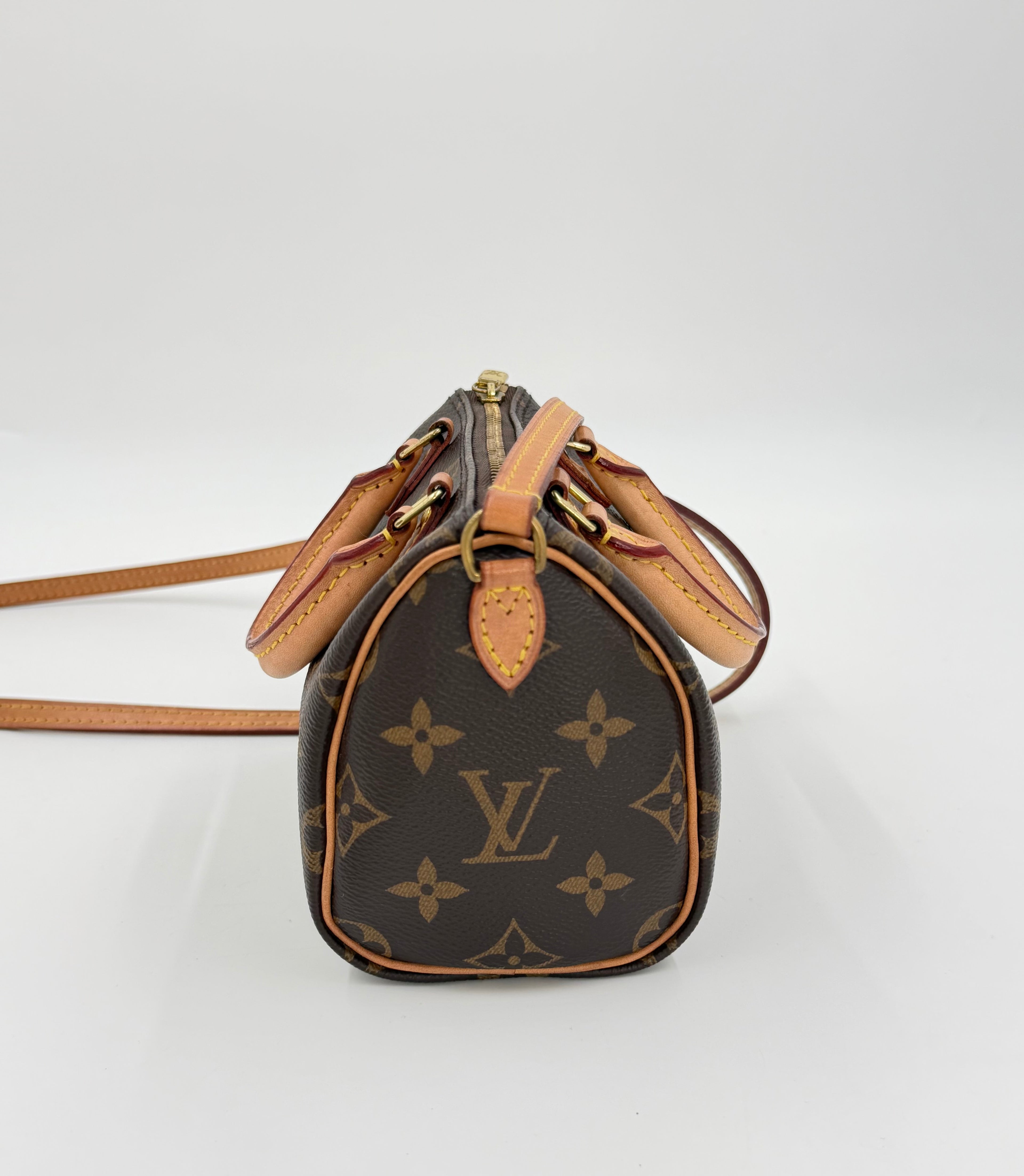 Pre-owned Louis Vuitton Speedy Nano - Authenticated