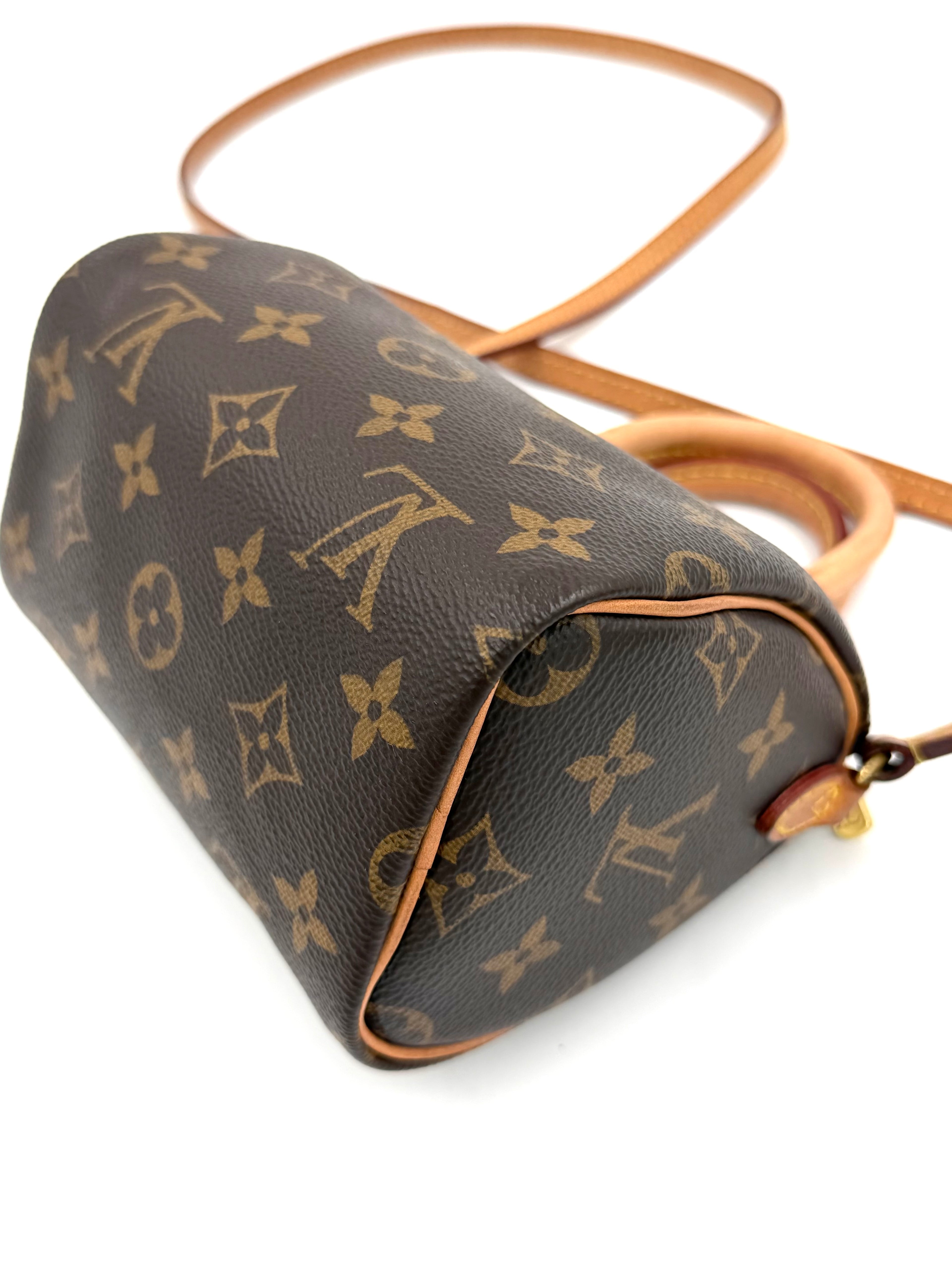Pre-owned Louis Vuitton Speedy Nano - Authenticated