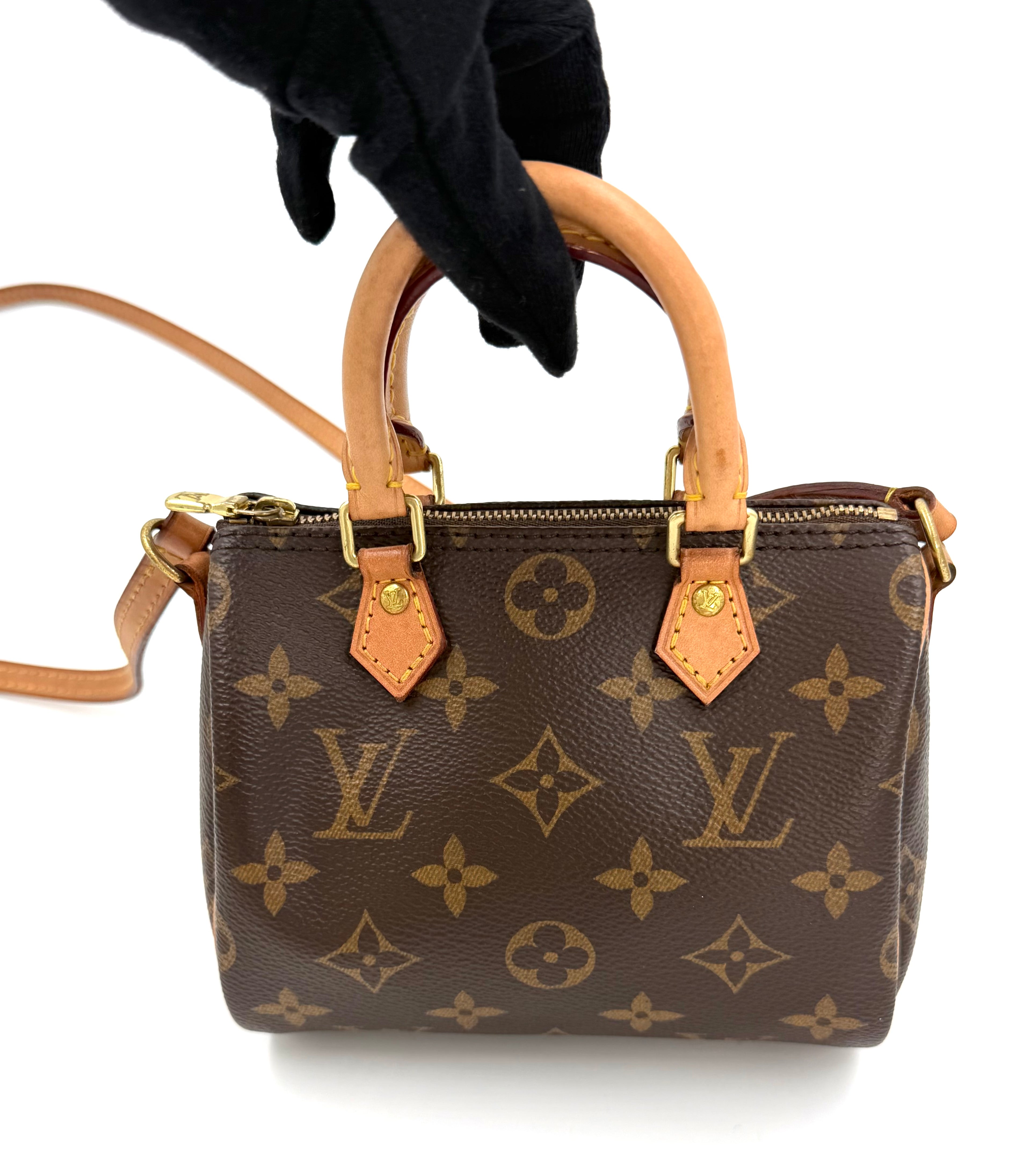 Pre-owned Louis Vuitton Speedy Nano - Authenticated