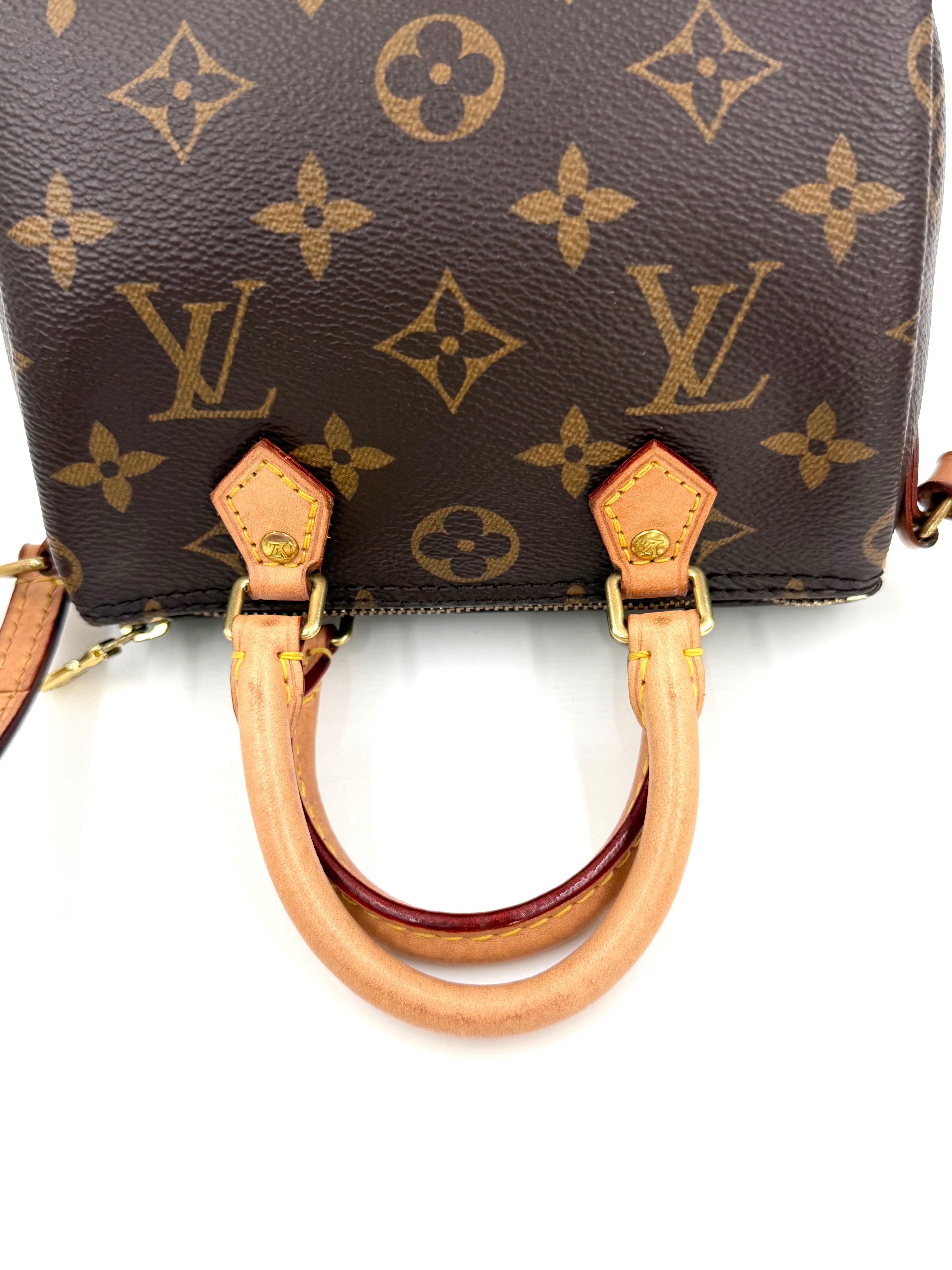 Pre-owned Louis Vuitton Speedy Nano - Authenticated