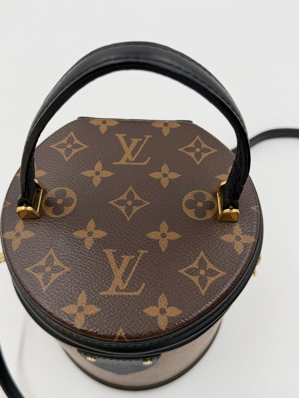 Pre-Owned Louis Vuitton Cannes Brown Monogram Canvas Crossbody Bag - Authenticated