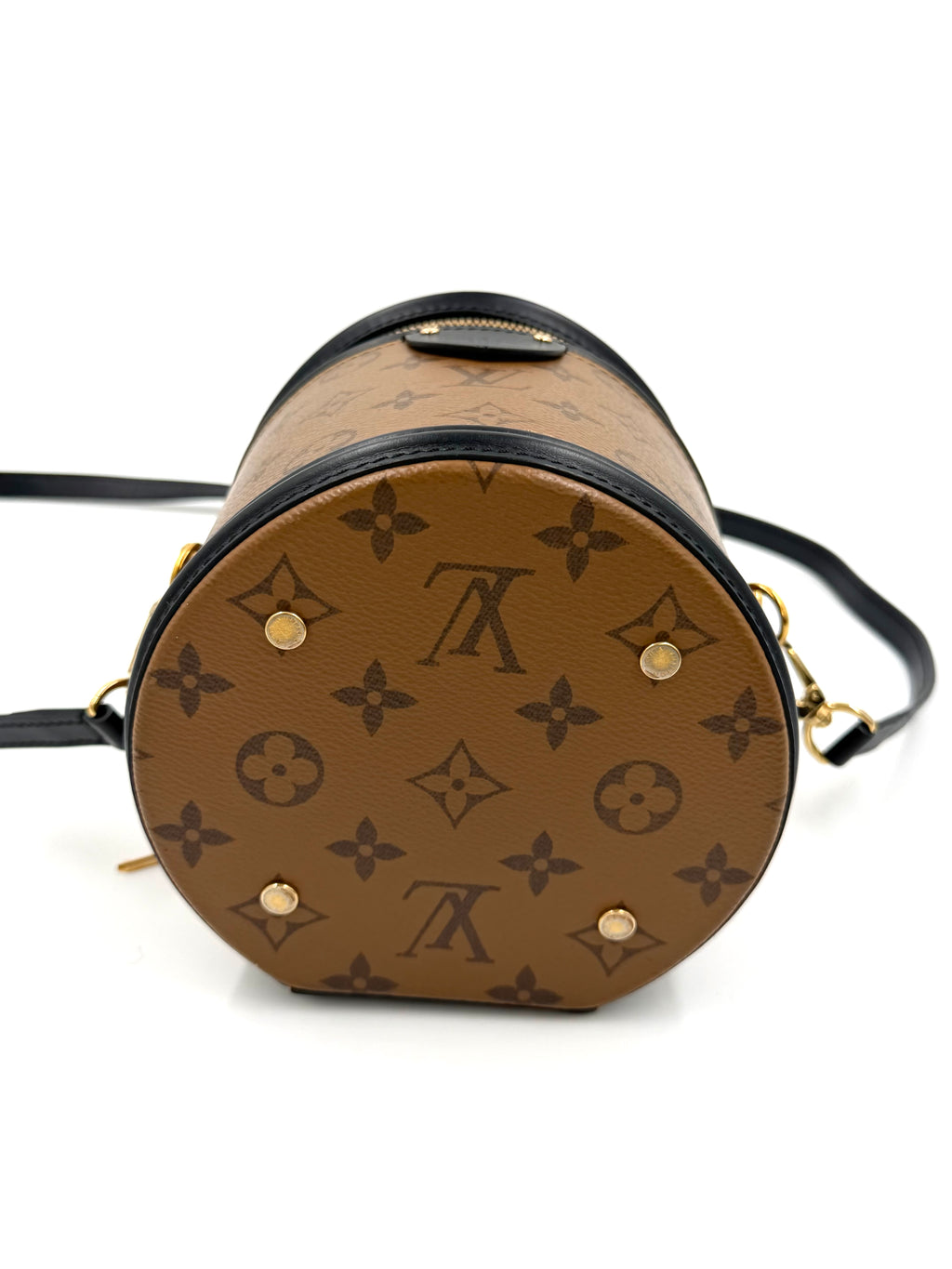 Pre-Owned Louis Vuitton Cannes Brown Monogram Canvas Crossbody Bag - Authenticated