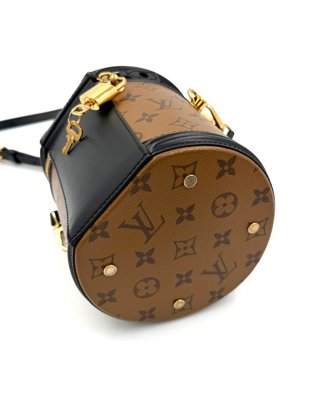 Pre-Owned Louis Vuitton Cannes Brown Monogram Canvas Crossbody Bag - Authenticated