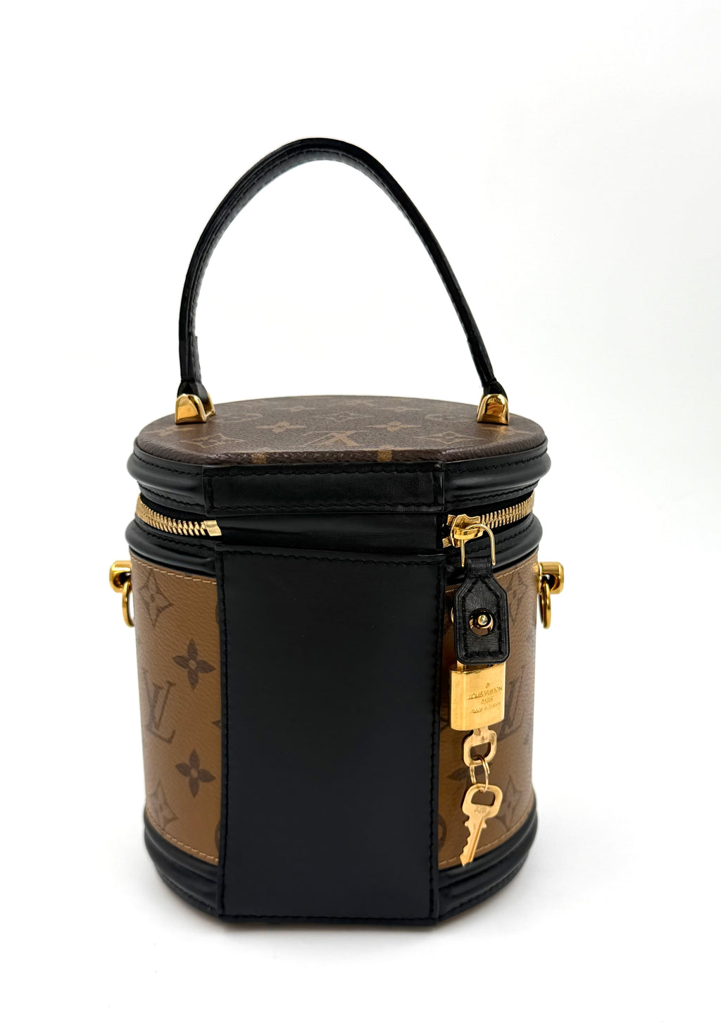 Pre-Owned Louis Vuitton Cannes Brown Monogram Canvas Crossbody Bag - Authenticated