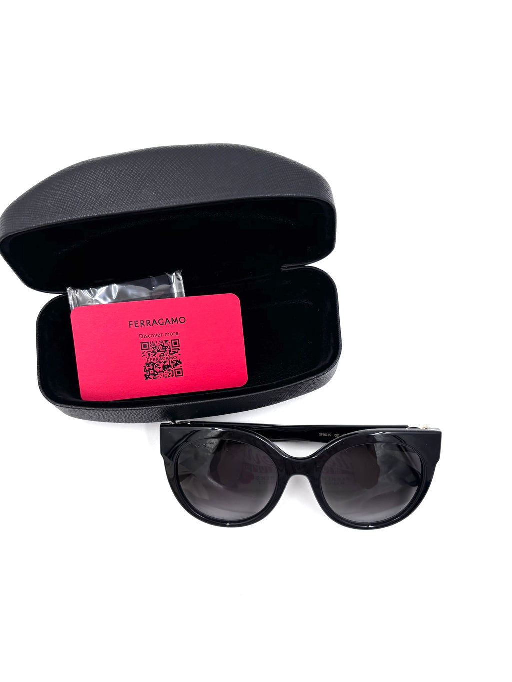 Salvatore Ferragamo SF1031S Black Oversized Sunglasses