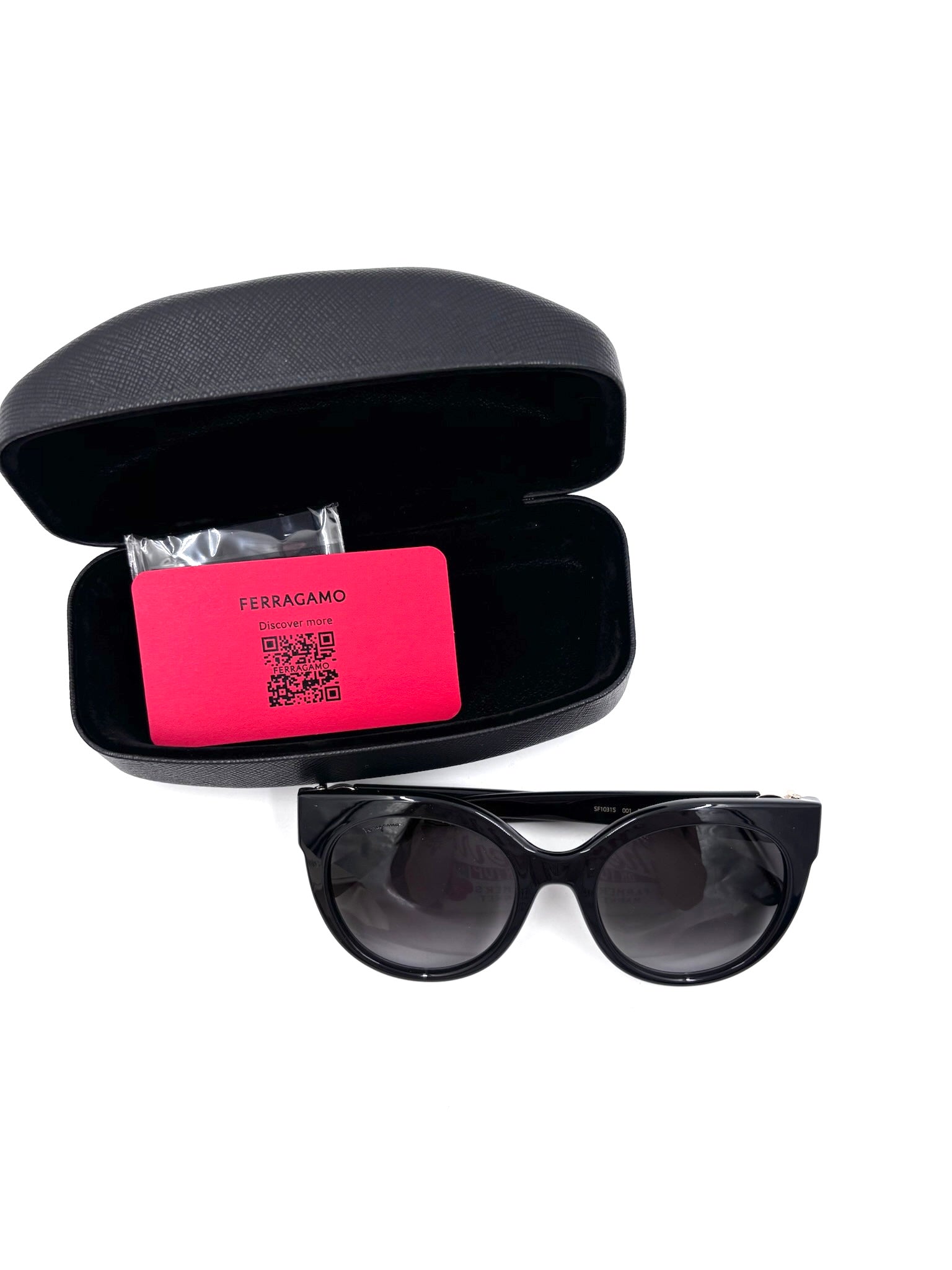 Salvatore Ferragamo SF1031S Black Oversized Sunglasses
