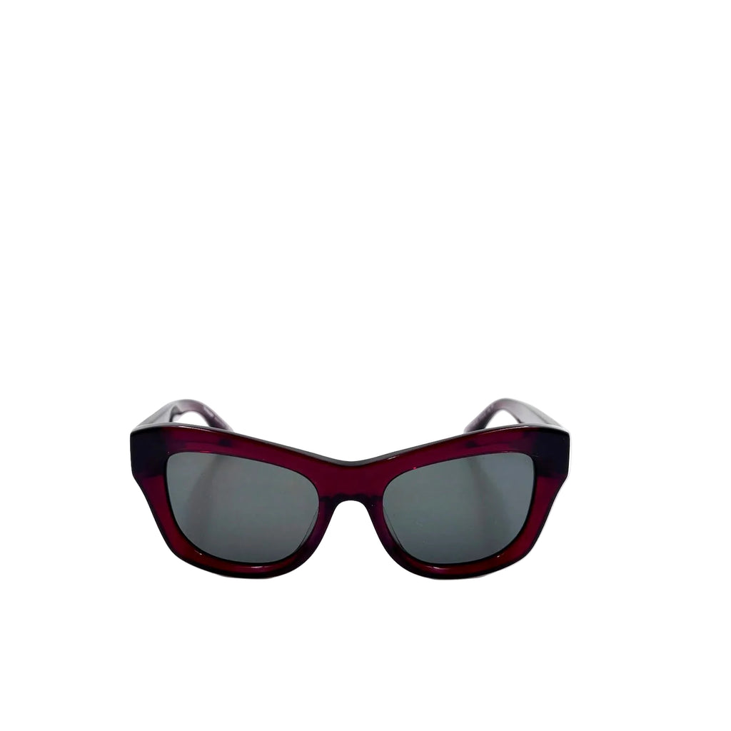 Burberry Reddish Large Frame Sunglasses