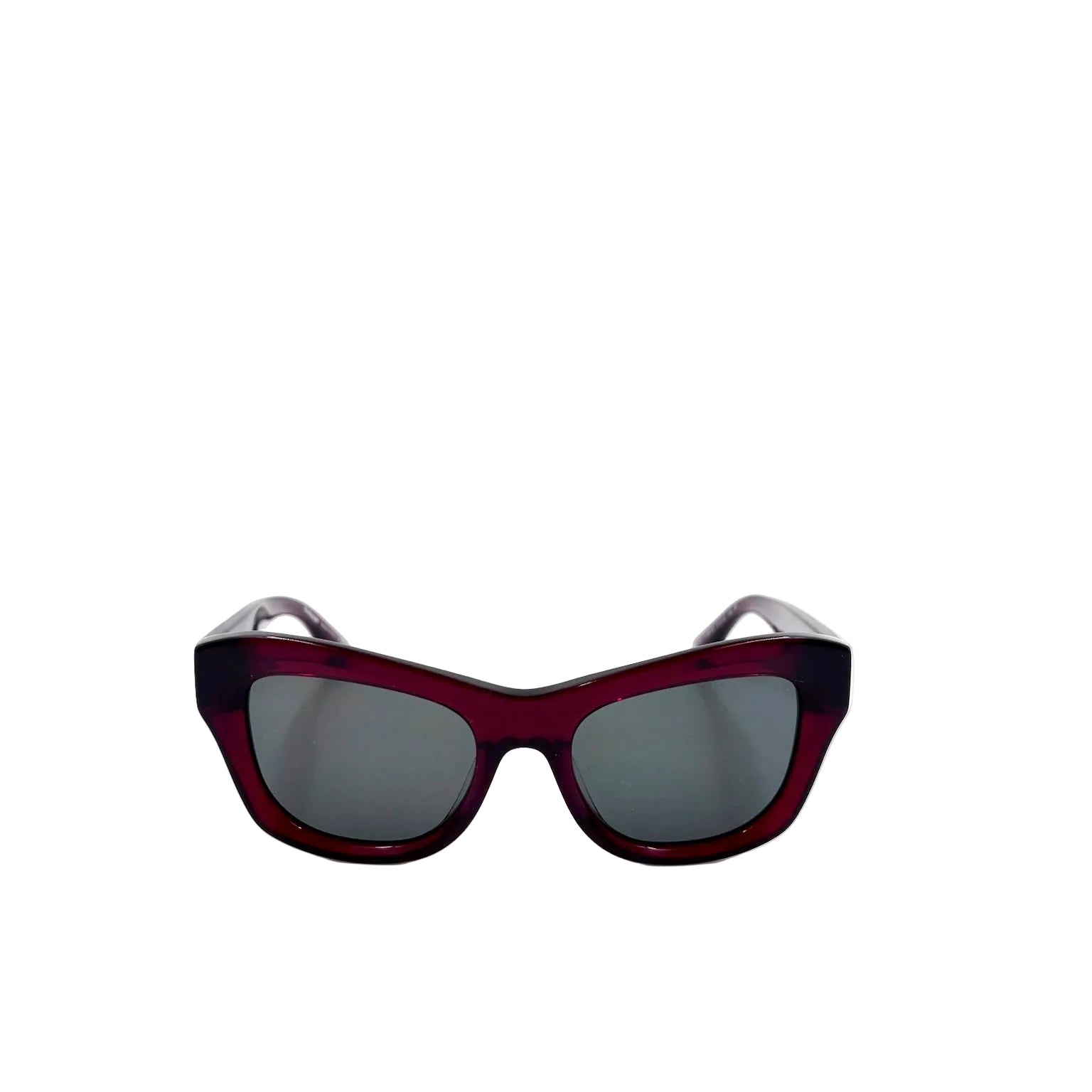 Burberry Reddish Large Frame Sunglasses