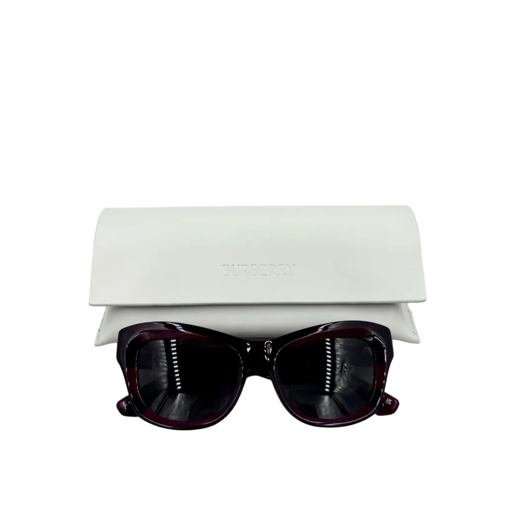 Burberry Reddish Large Frame Sunglasses