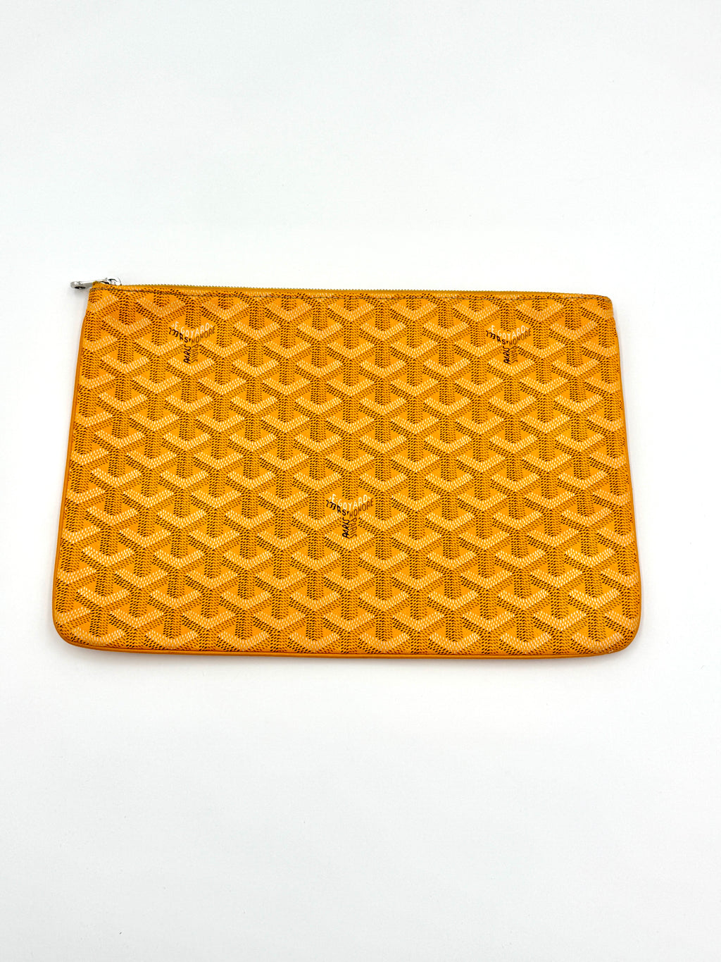 Pre-Owned Goyard MM Senat Zipper Pouch - Authenticated