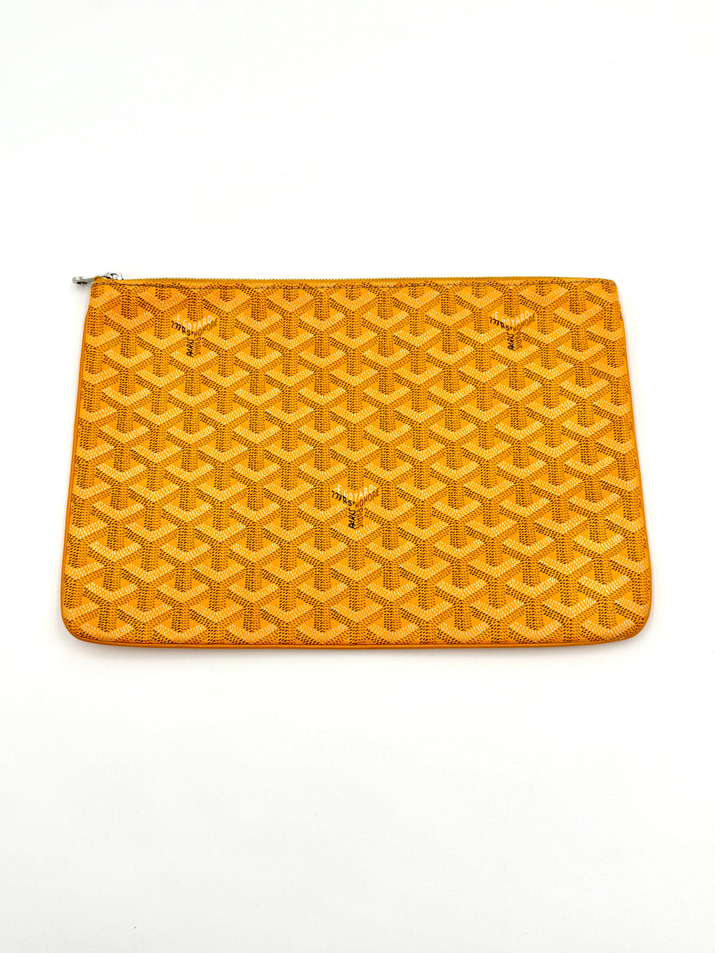 Pre-Owned Goyard MM Senat Zipper Pouch - Authenticated