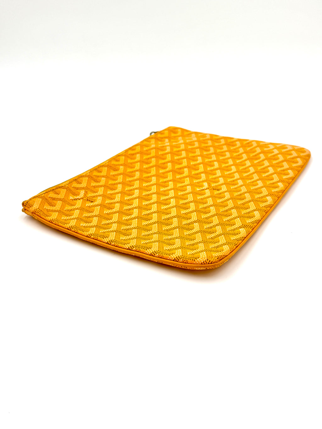 Pre-Owned Goyard MM Senat Zipper Pouch - Authenticated