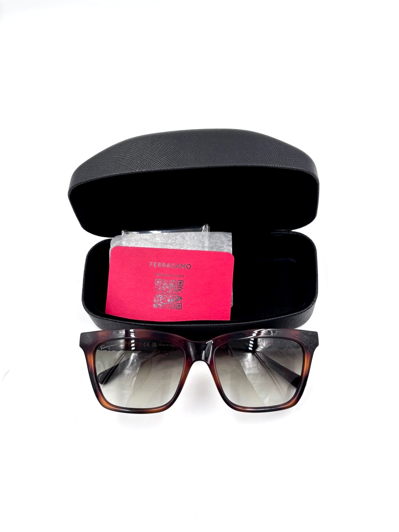Salvatore Ferragamo SF1027S Women's Tortoiseshell Sunglasses with Silver Hardware