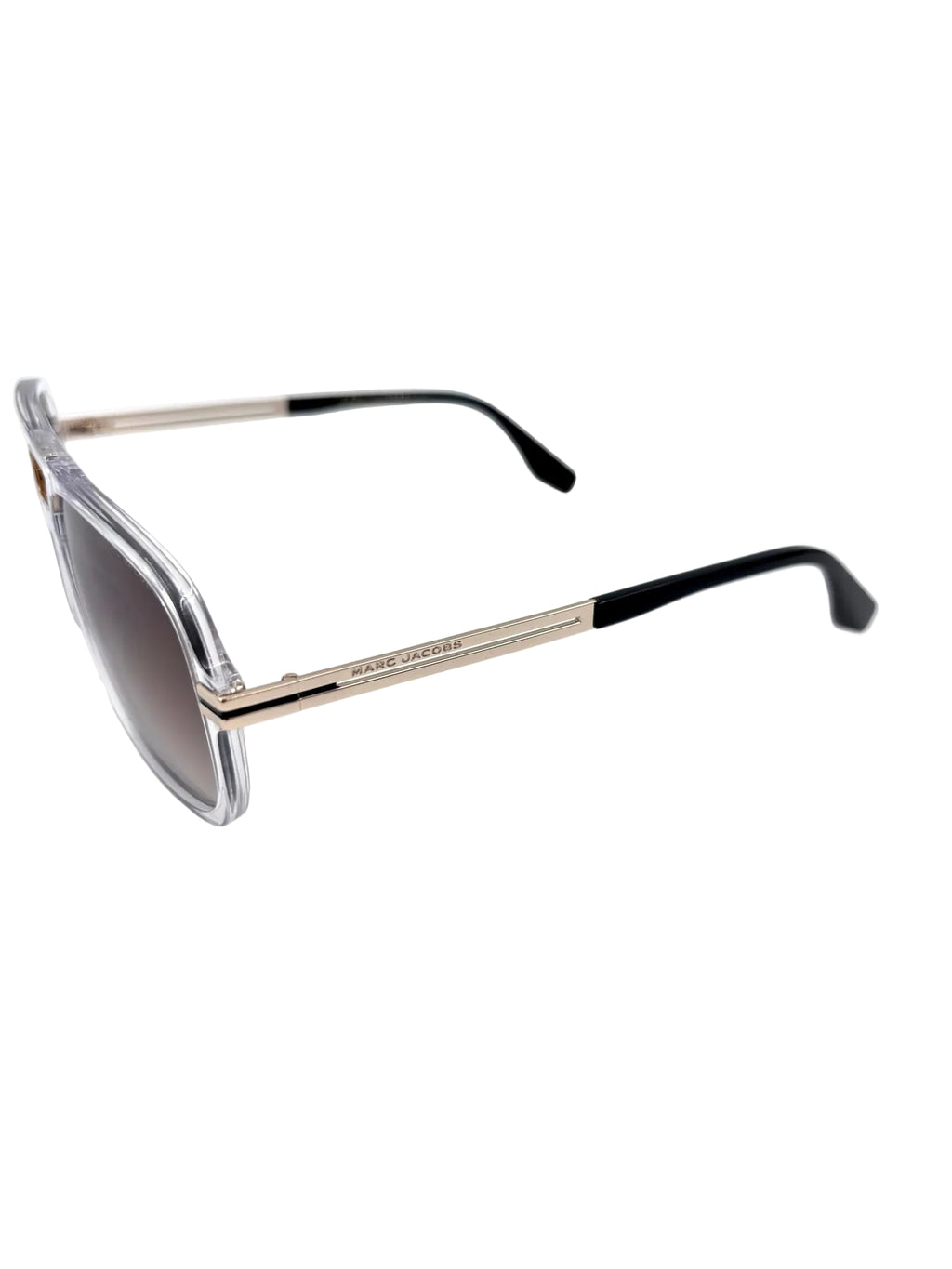 Marc Jacobs Clear and Black Sunglasses