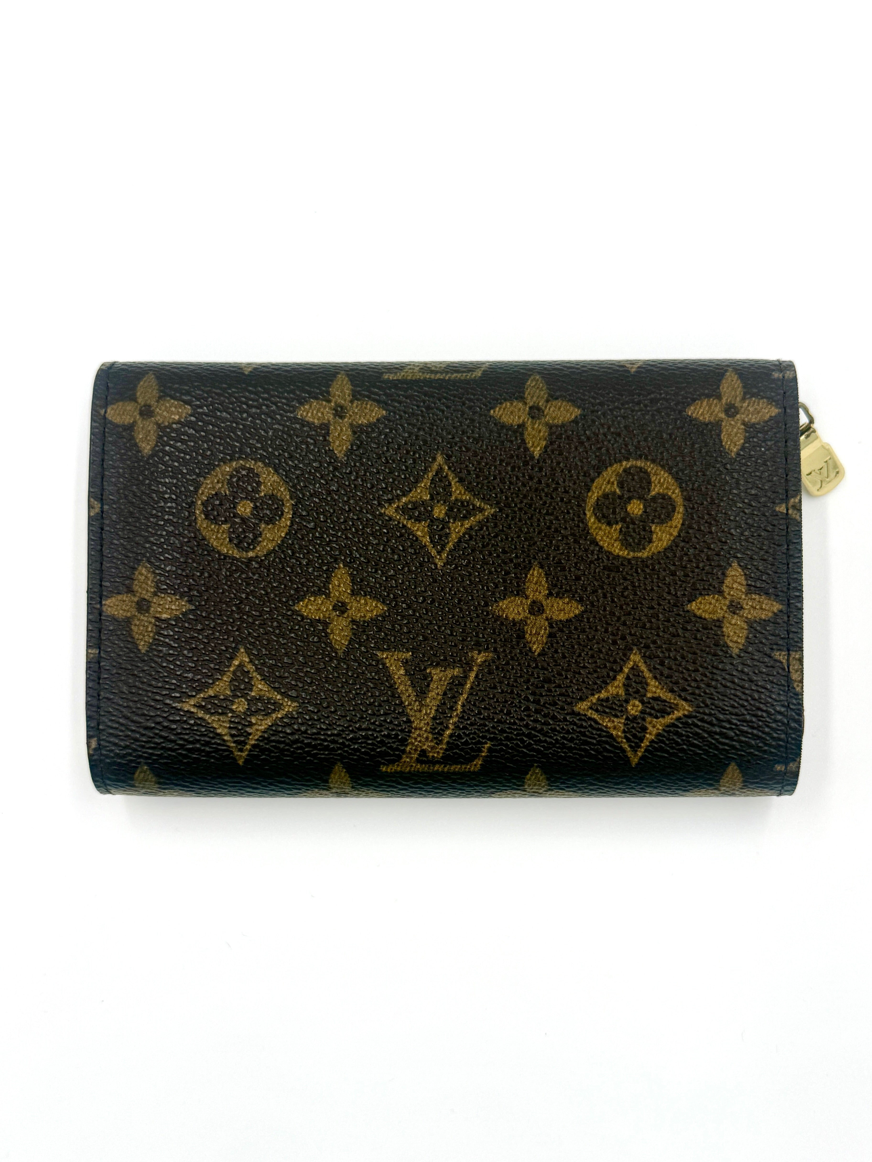 Pre-Owned Louis Vuitton Monogram Porte-Monnaie Tresor Wallet - Authenticated