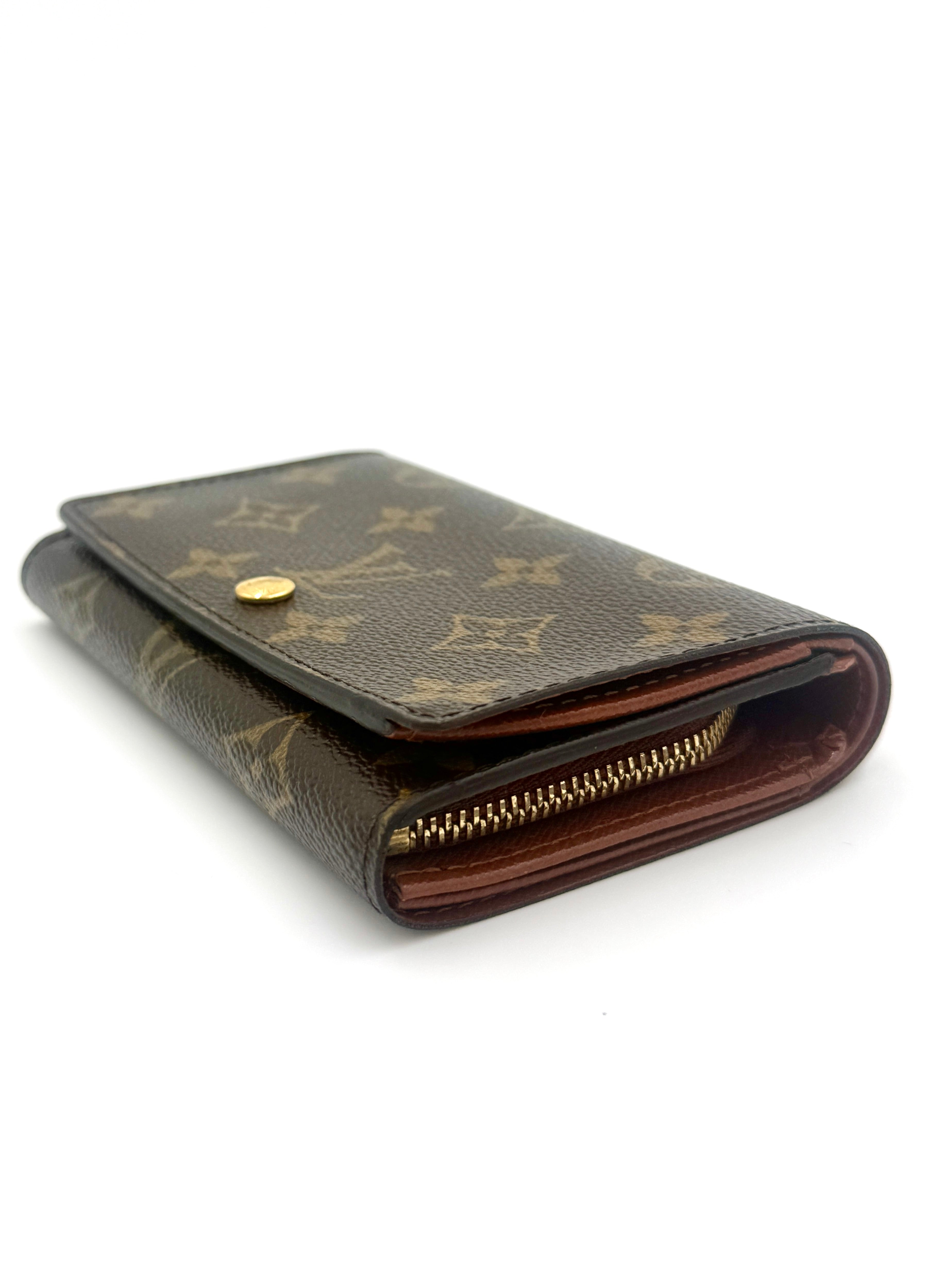 Pre-Owned Louis Vuitton Monogram Porte-Monnaie Tresor Wallet - Authenticated