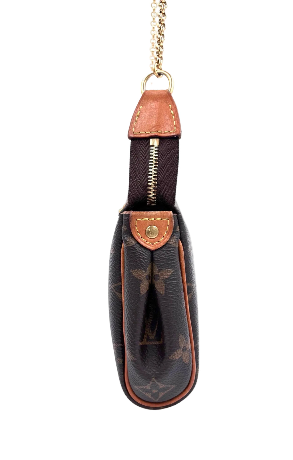 Pre-owned Louis Vuitton Monogram Eva Clutch with Chain and Crossbody Strap - Authenticated