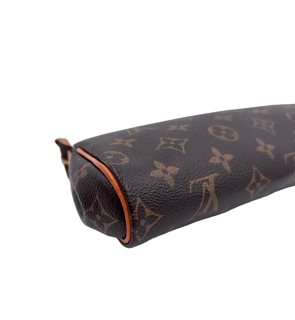 Pre-owned Louis Vuitton Monogram Eva Clutch with Chain and Crossbody Strap - Authenticated
