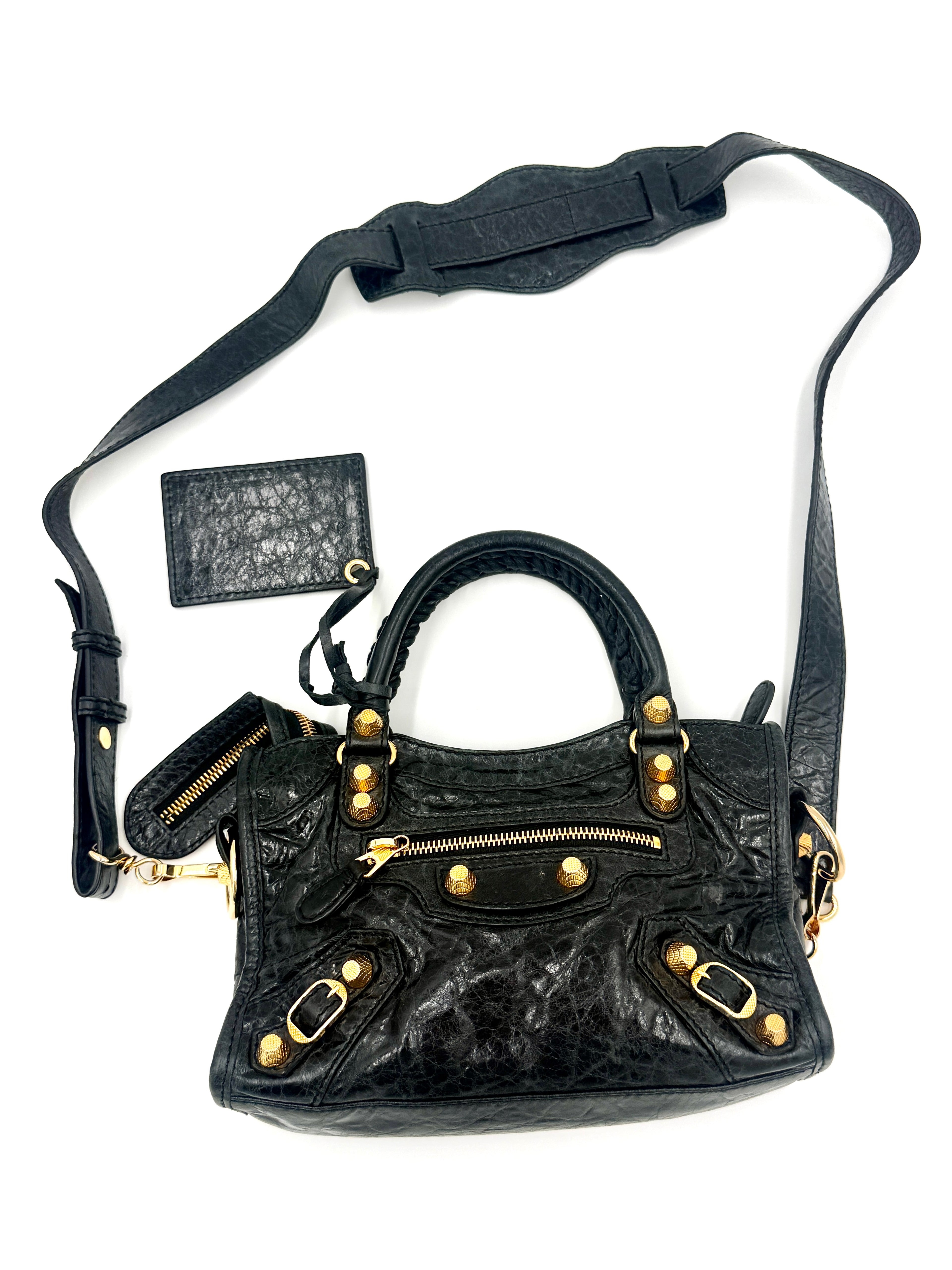 Pre-Owned Balenciaga Mini City Bag - Authenticated