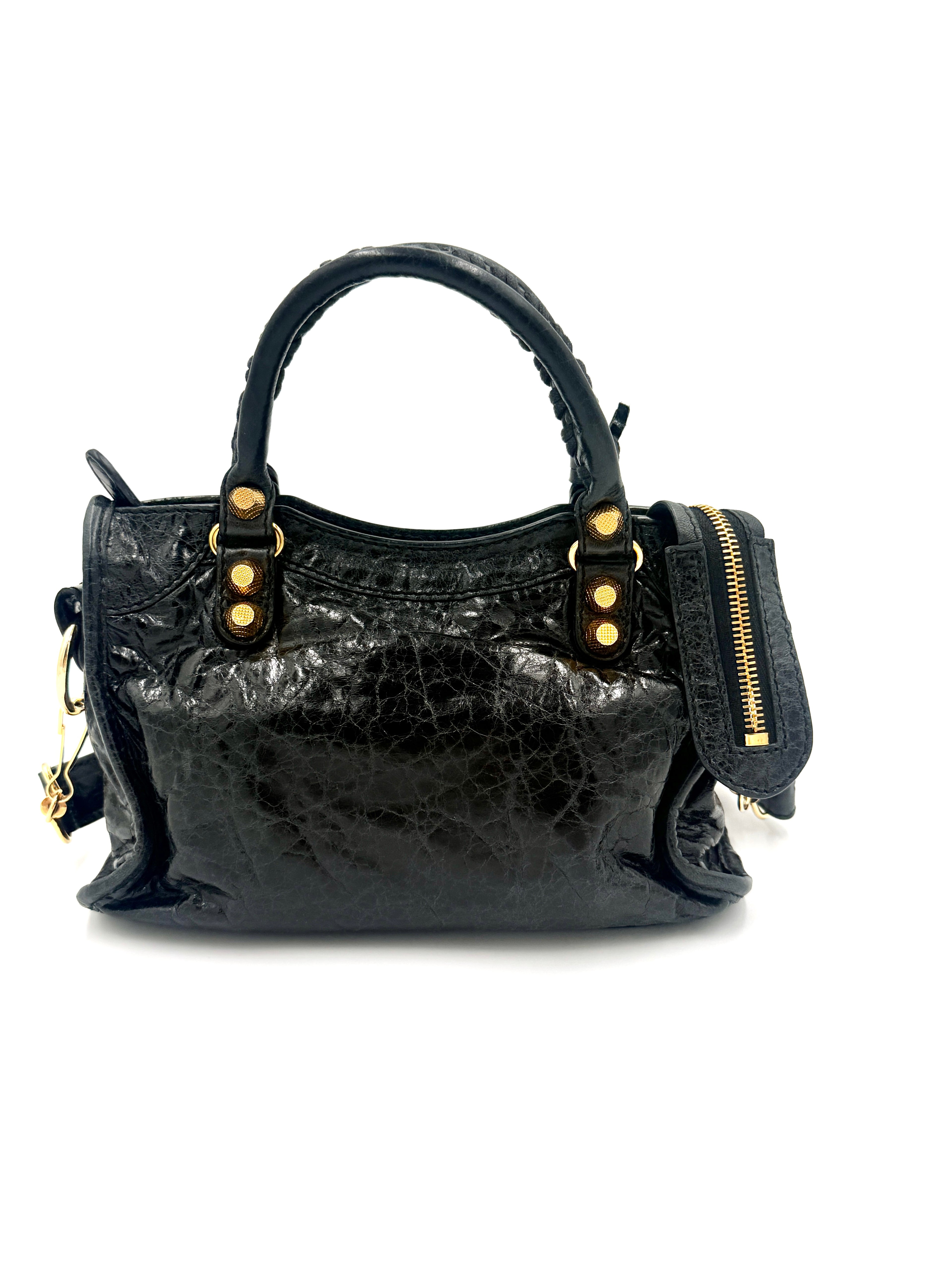 Pre-Owned Balenciaga Mini City Bag - Authenticated
