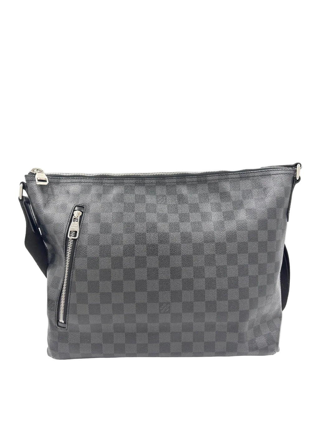 Pre-owned Louis Vuitton Mick Messenger Bag Damier Graphite - Authenticated