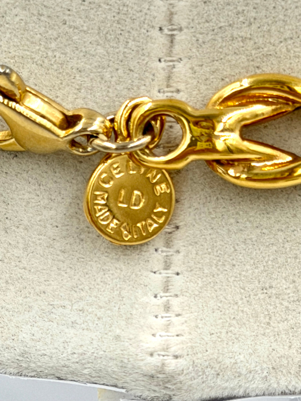 Pre-owned Celine Triomphe Chain Necklace - Authenticated