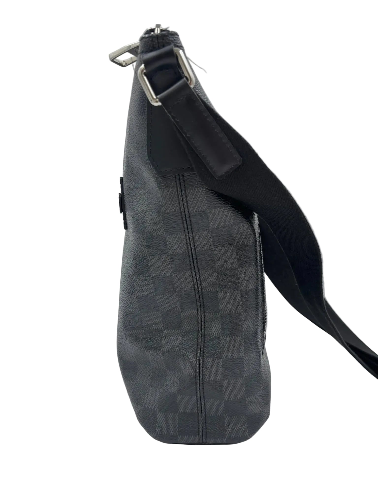Pre-owned Louis Vuitton Mick Messenger Bag Damier Graphite - Authenticated