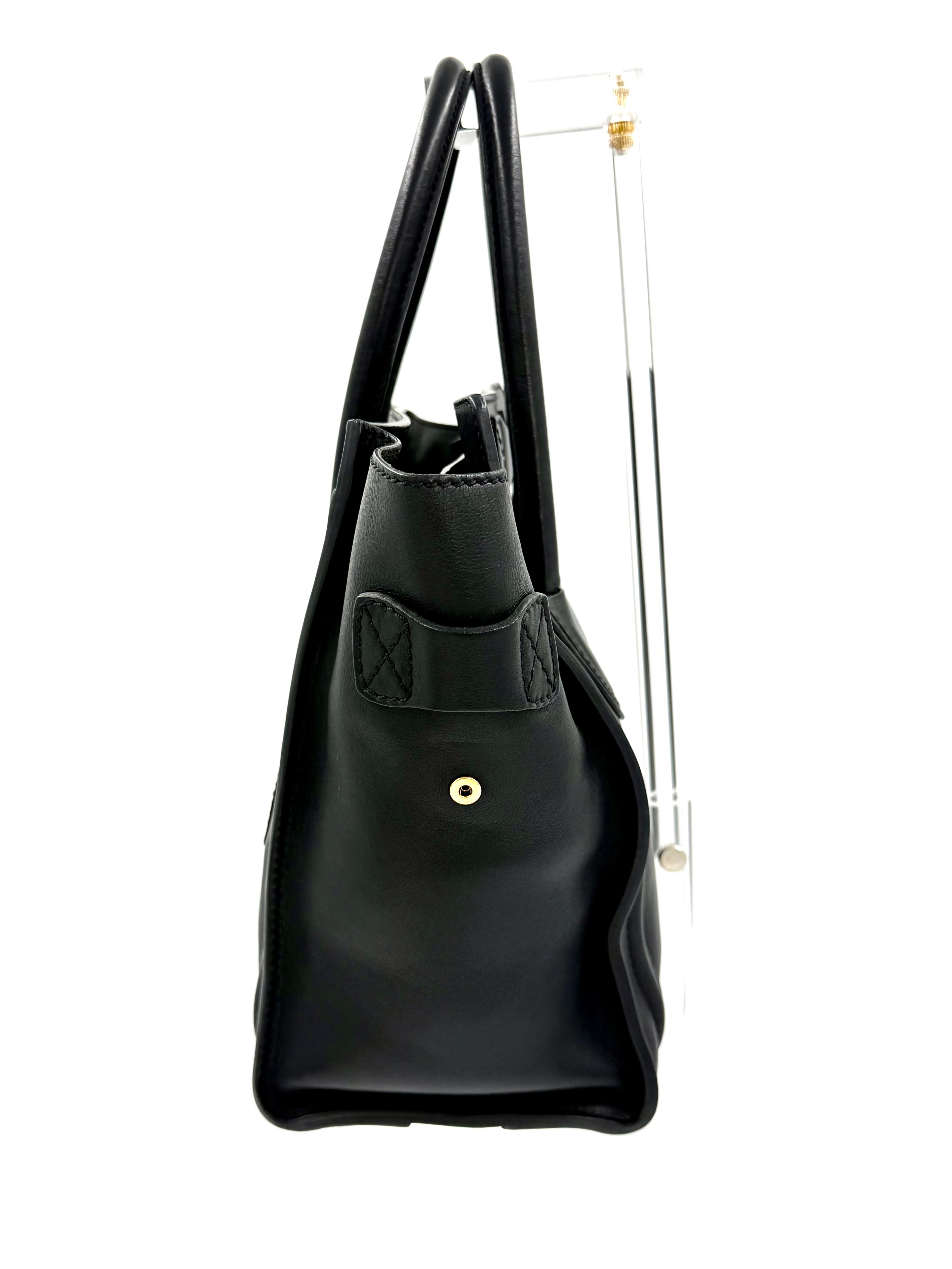 Pre-owned Celine Black Micro Luggage - Authenticated