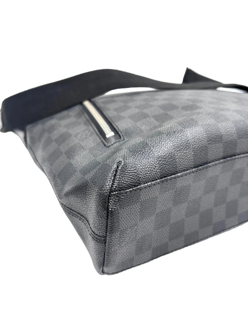 Pre-owned Louis Vuitton Mick Messenger Bag Damier Graphite - Authenticated