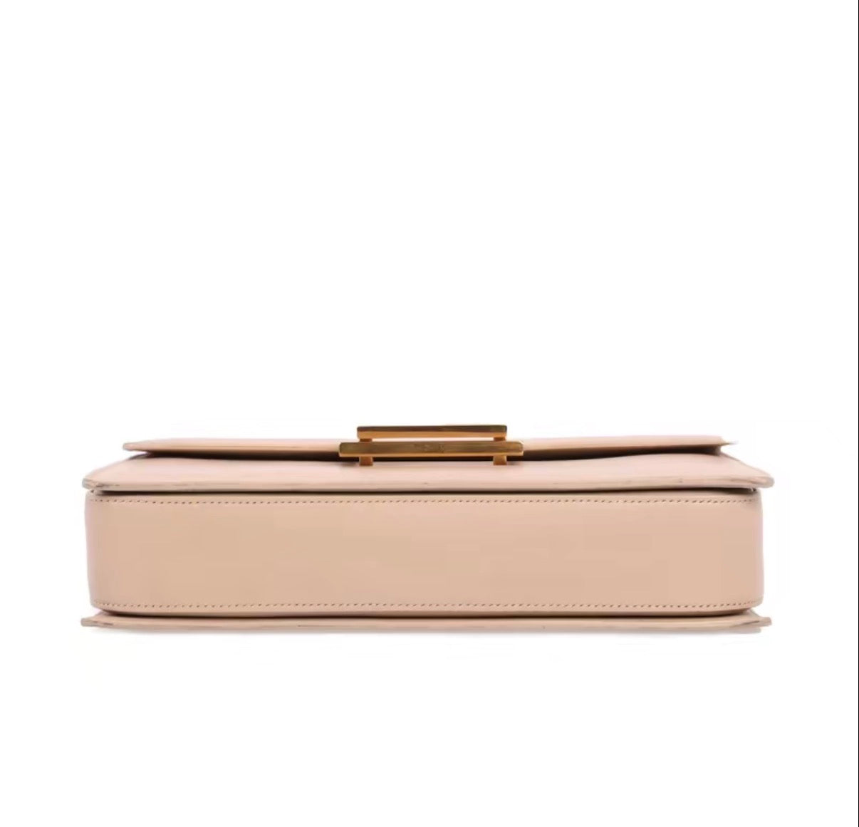 Pre-owned Saint Laurent Lulu Medium Bag Beige - Authenticated