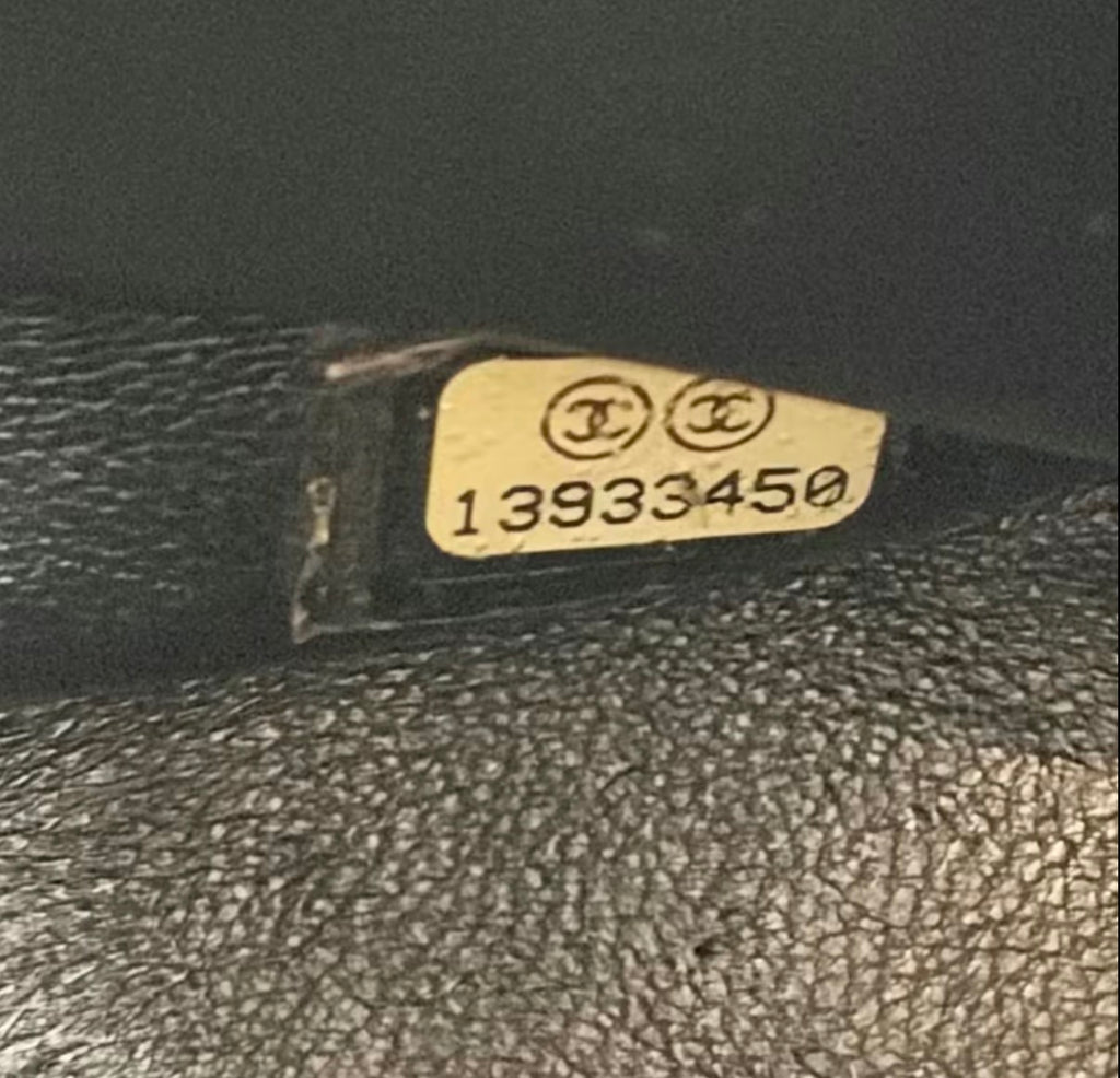 Pre-owned Chanel Black Caviar Single Flap Jumbo 24k Gold Plated Hardware - Authenticated