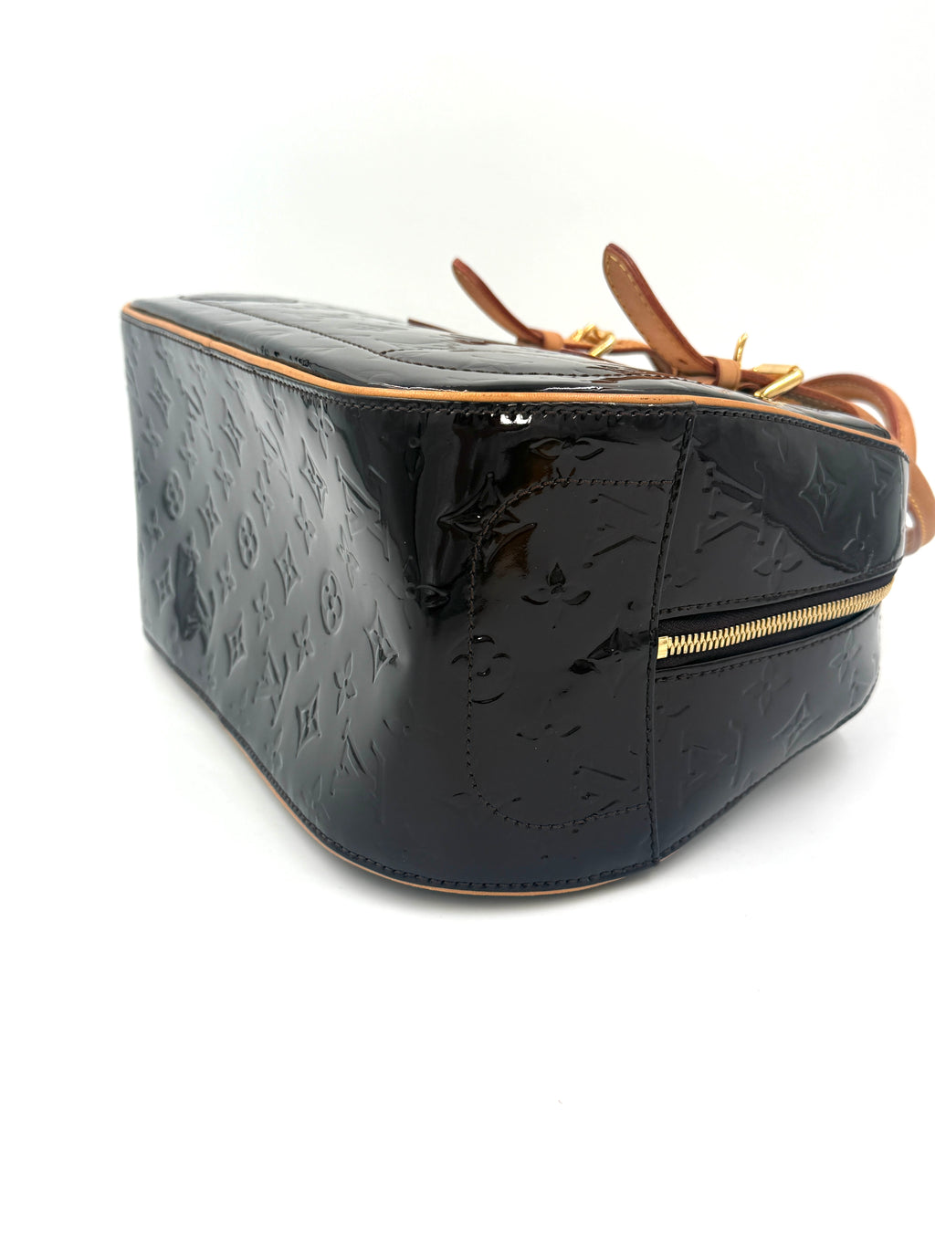 Pre-Owned Louis Vuitton Monogram Vernis Summit Drive handbag in Amarante - Authenticated