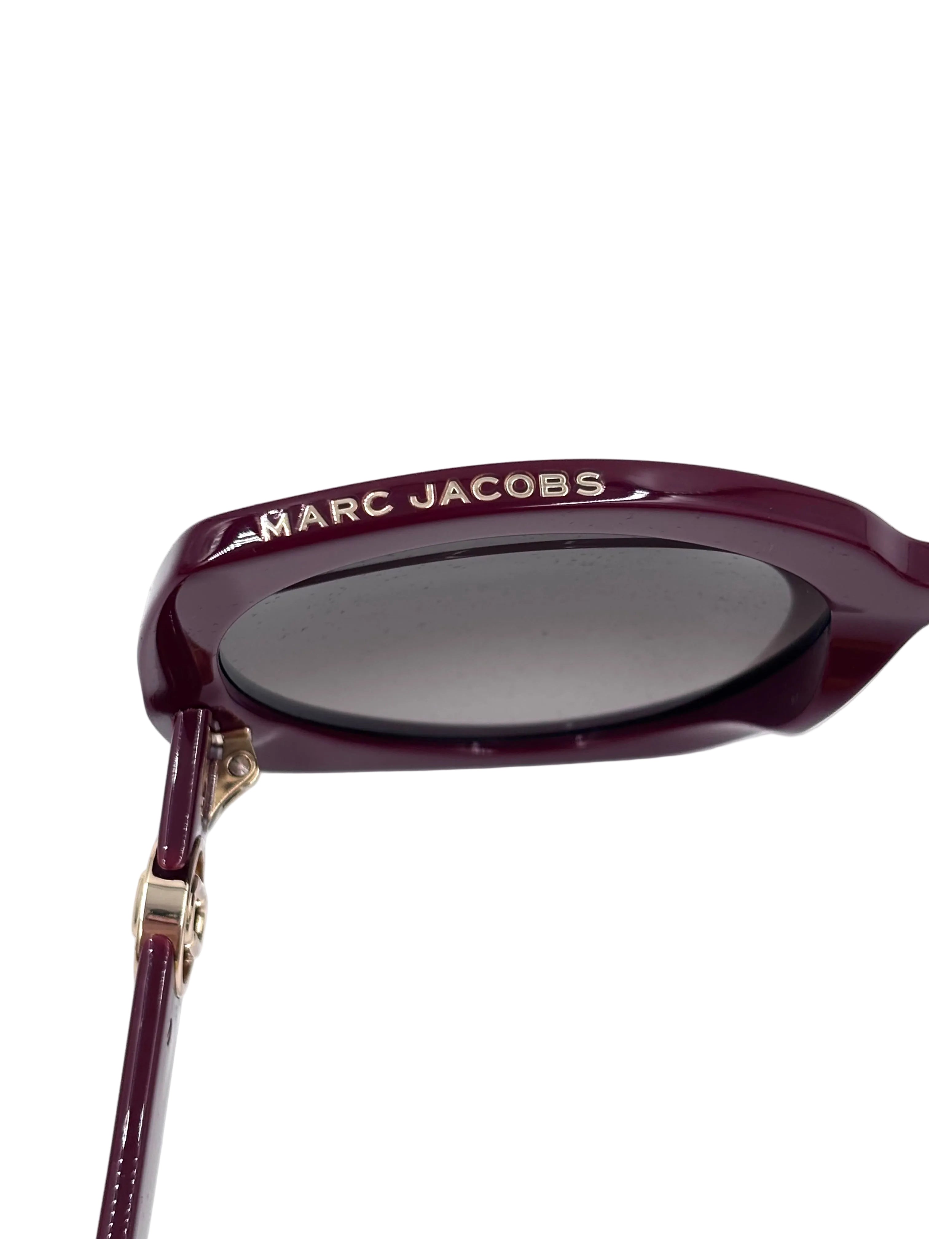 Marc Jacobs MARC 808/S Sunglasses in Burgundy