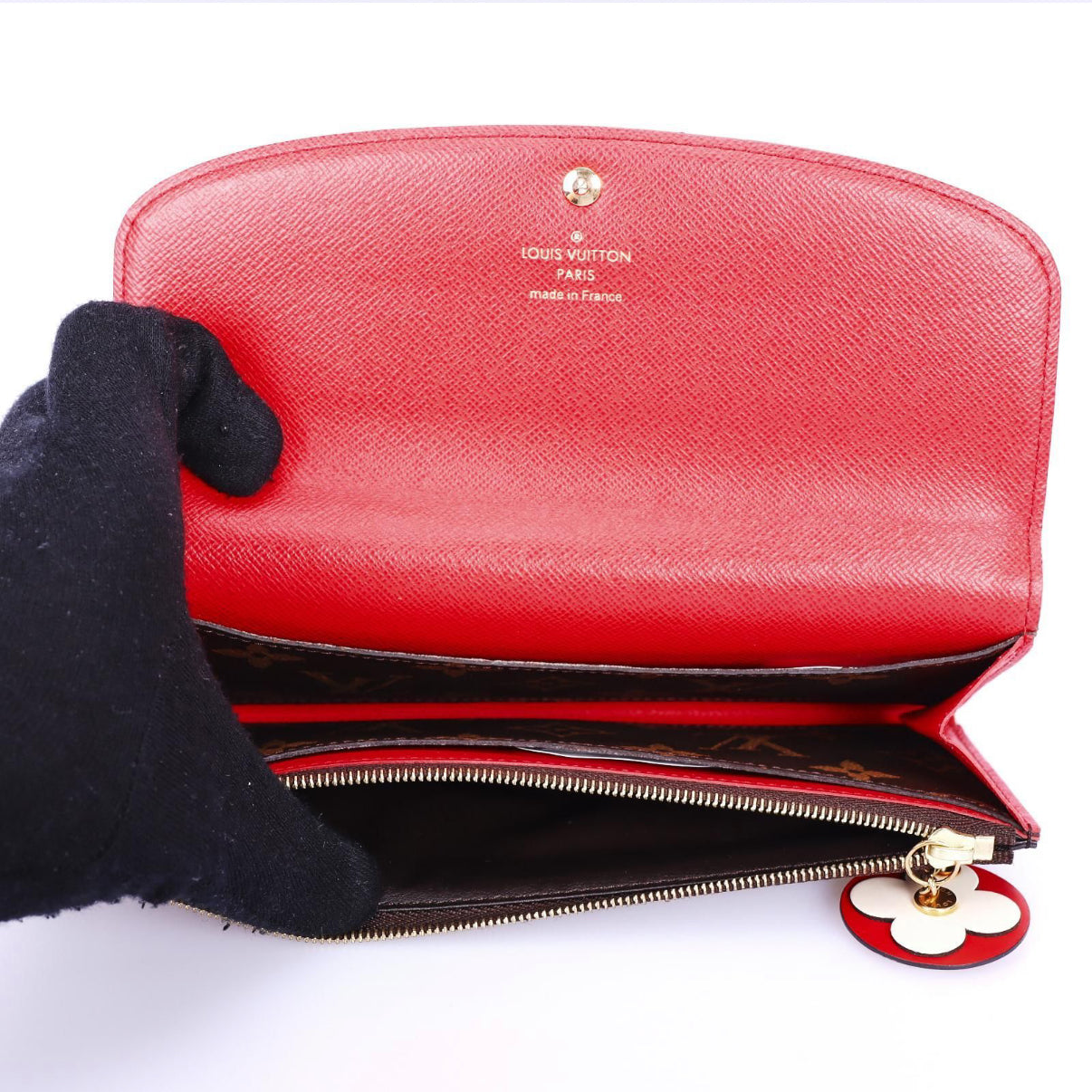 Pre-Owned Louis Vuitton Long Bifold Emilie Wallet Limited Edition - Authenticated