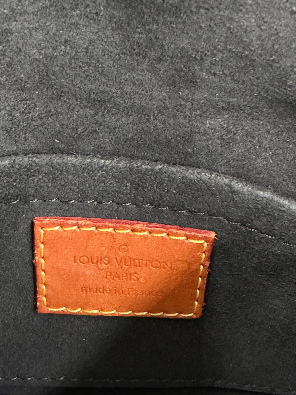 Pre-owned Louis Vuitton Coated Canvas & Calfskin Shoulder Bag Duffle Brown Monogram - Authenticated