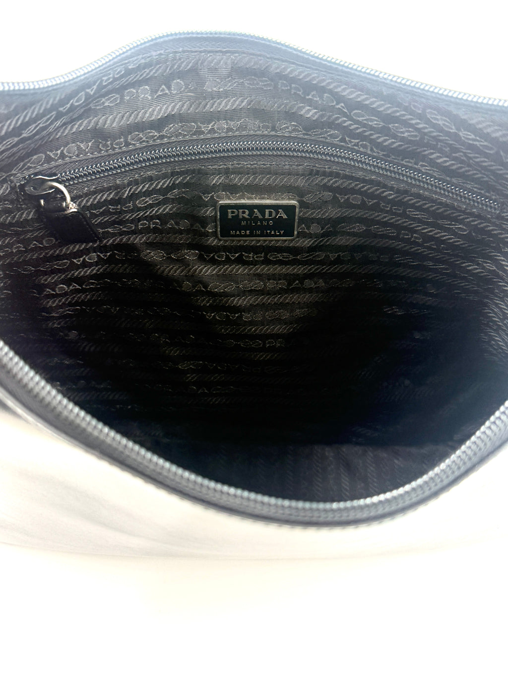 Pre-Owned Prada Vitello Metallo Cleo Shoulder Bag - Authenticated