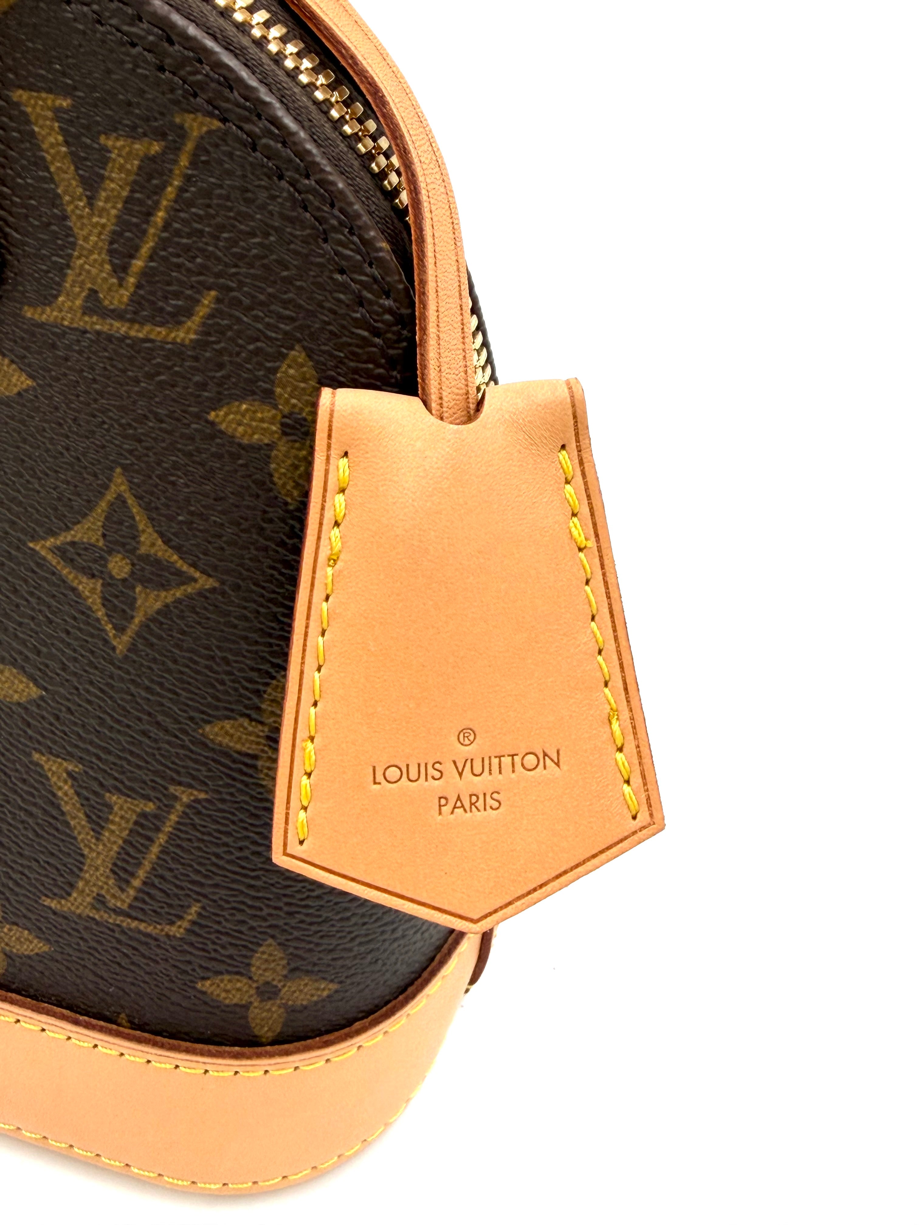 Pre-owned Louis Vuitton Alma BB Monogram Canvas - Authenticated